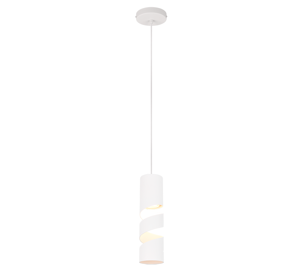 Stream pendant 1-pc GU10 matt white — 364000131