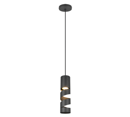 Stream pendant GU10 matt black — 364000132