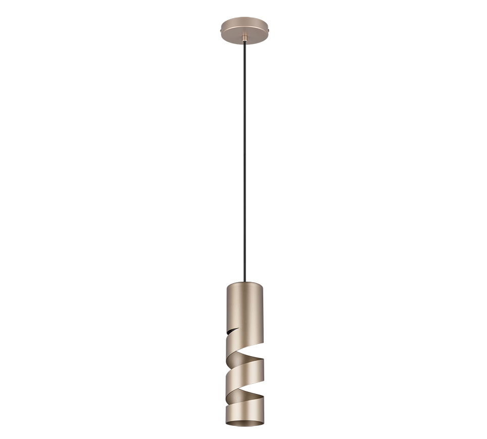 Stream pendant 1-pc GU10 coffee brown — 364000165