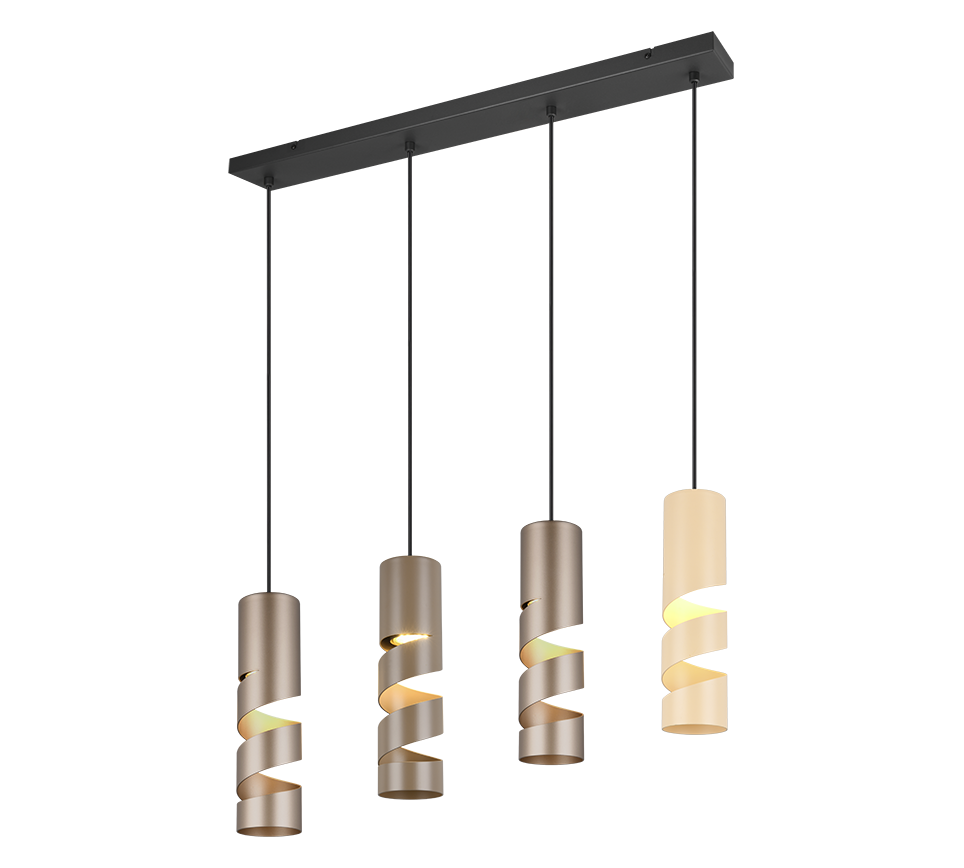 Stream pendant 4-pc GU10 multicolor — 364000417