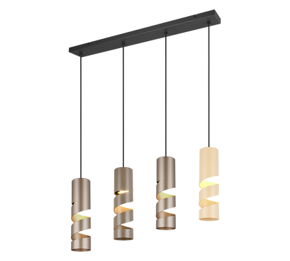 Stream pendant 4-pc GU10 multicolor — 364000417