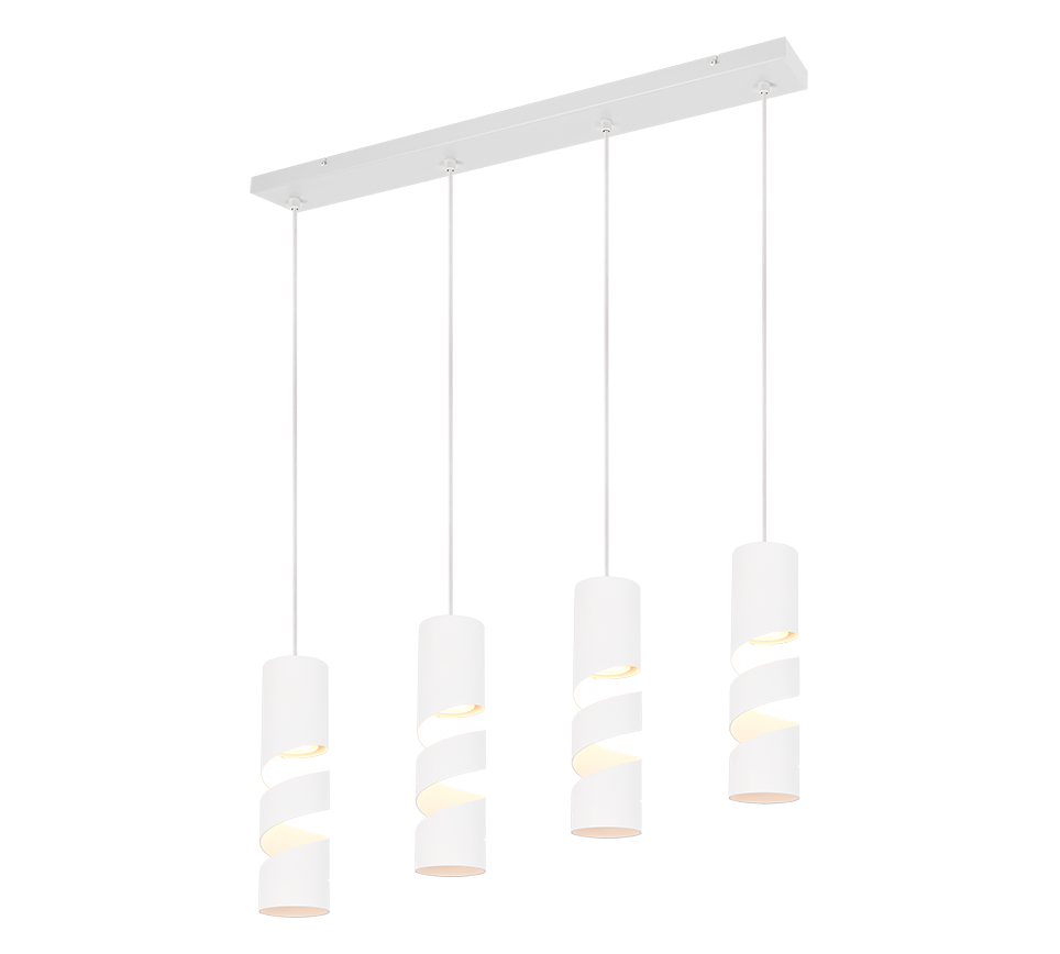 Stream pendant 4-pc GU10 matt white — 364000431