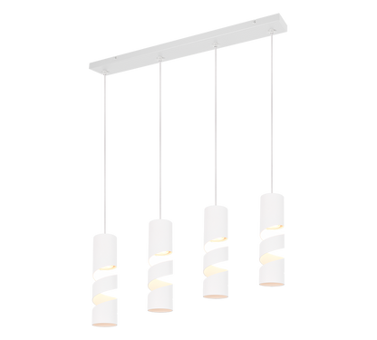 Stream pendant 4-pc GU10 matt white — 364000431