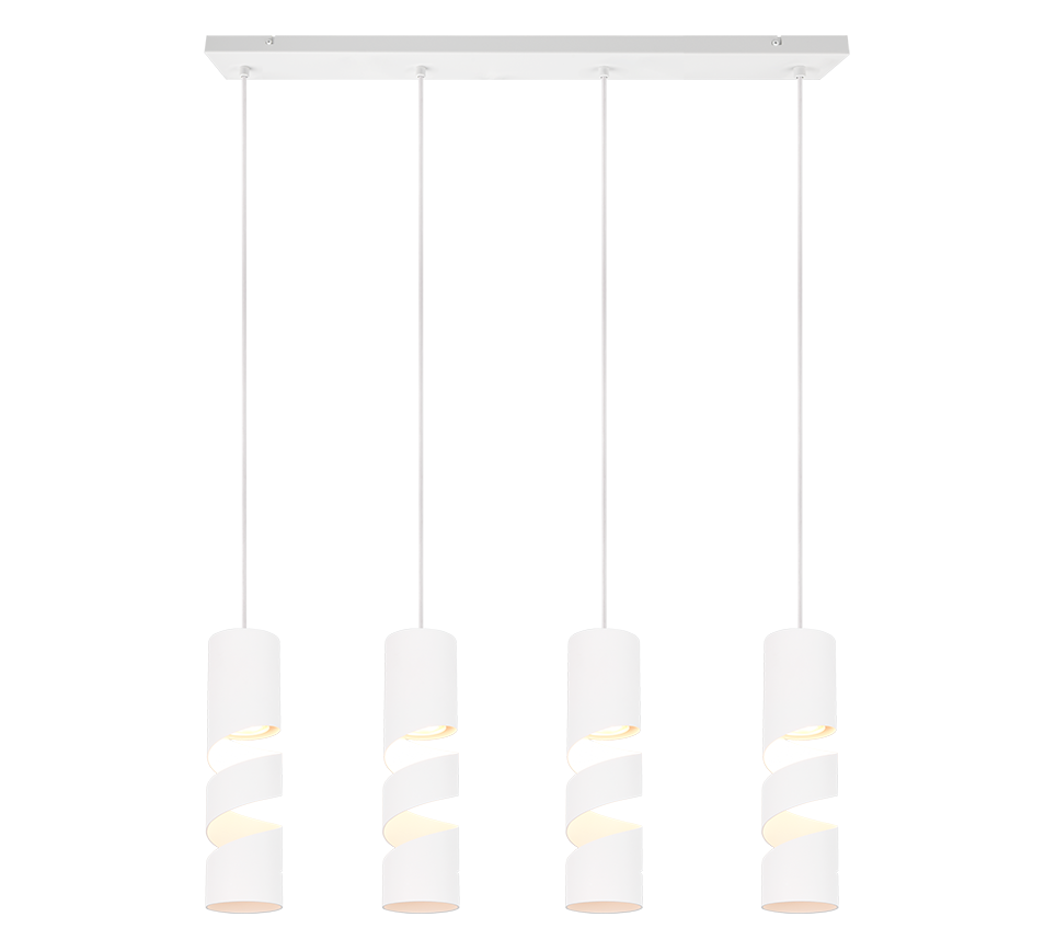 Stream pendant 4-pc GU10 matt white — 364000431