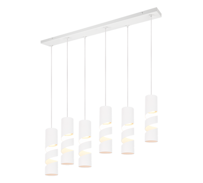 Stream pendant 6-pc GU10 matt white — 364000631