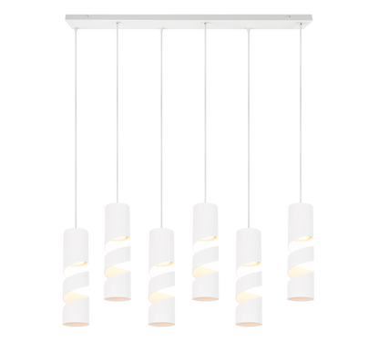 Stream pendant 6-pc GU10 matt white — 364000631