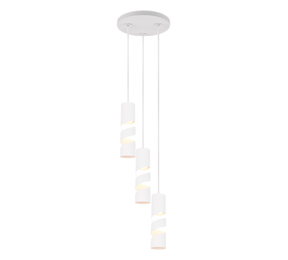 Stream pendant 3-pc GU10 matt white — 364030331