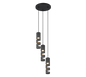 Stream pendant 3-pc GU10 matt black — 364030332
