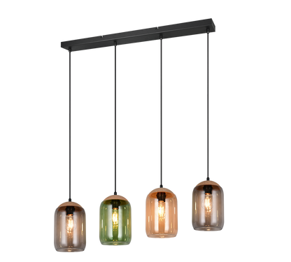 Cork pendant 4-pc E27 multicolor — 364600417