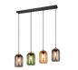 Cork pendant 4-pc E27 multicolor — 364600417