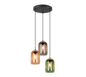 Cork pendant 3-pc E27 multicolor — 364630317