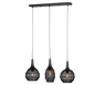 Soraya pendant 3-os E27 matt black — 365400332