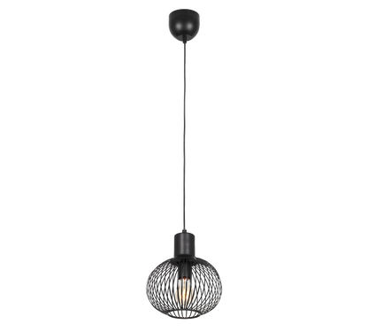 Gila pendant 23 cm E27 matt black — 365700132