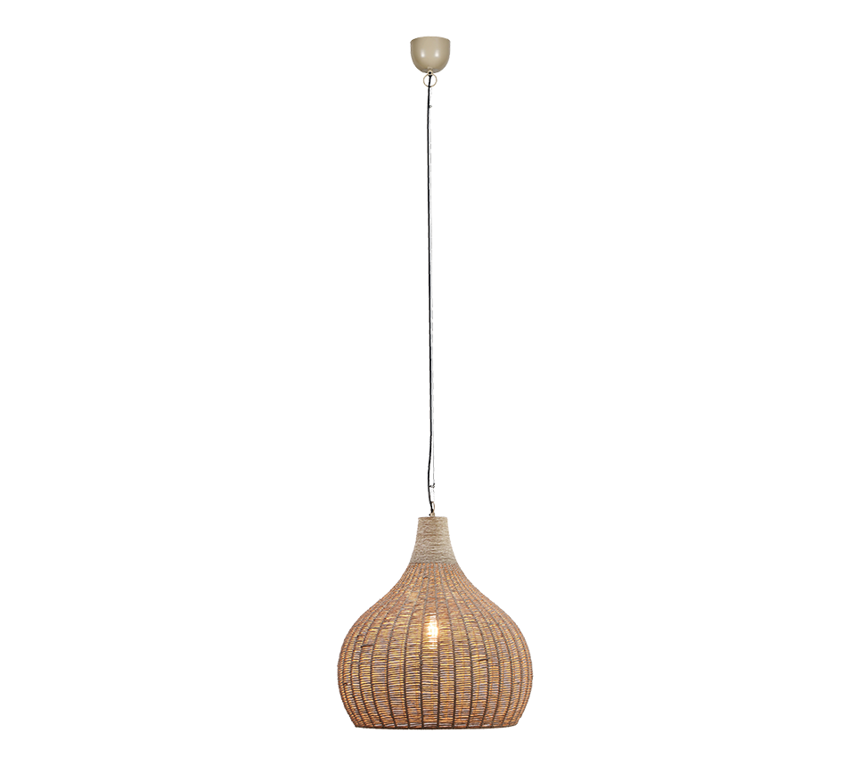 Janne pendant 54 cm E27 natural color/jute — 366700136