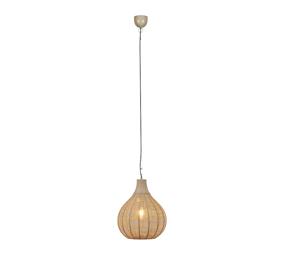 Janne pendant 35,5 cm E27 natural color/jute — 366790136