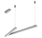 Cicanto LED pendant brushed steel — 375010107