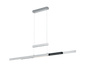 Trajan LED pendant brushed aluminium/black — 375310505