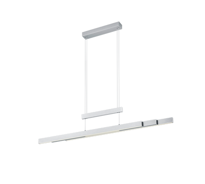 Trajan LED pendant brushed steel — 375310507