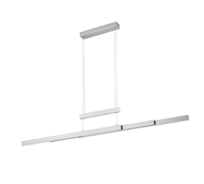 Trajan LED pendant brushed steel — 375310507