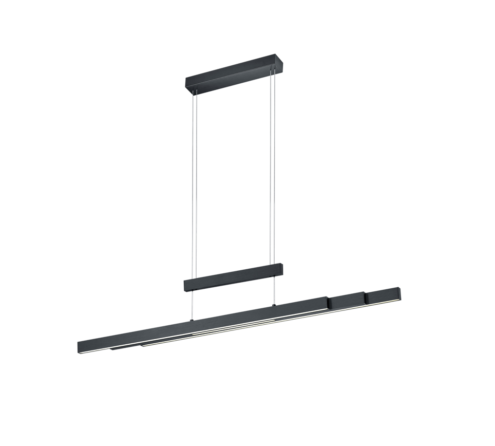 Trajan LED pendant matt black — 375310532