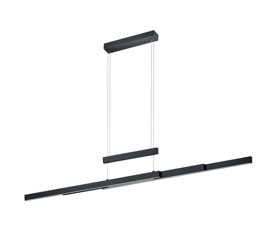 Trajan LED pendant matt black — 375310532
