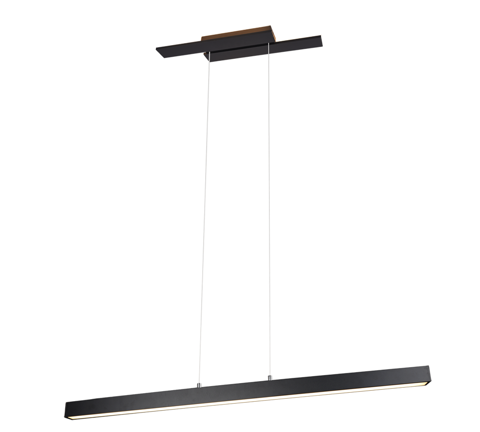 Belfast LED ceiling lamp matt black — 375510432