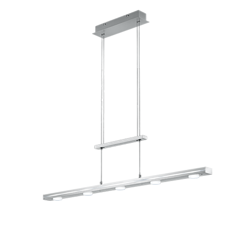 Lacal LED pendant brushed steel — 379190707