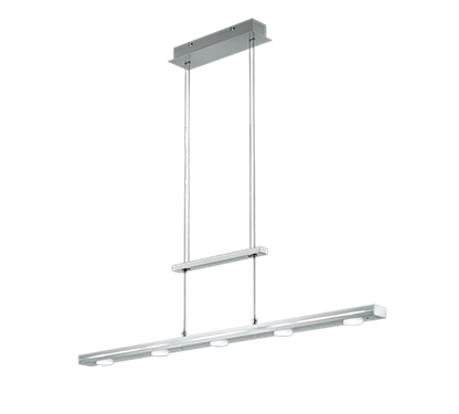 Lacal LED pendant brushed steel — 379190707