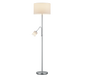 Hotel floor lamp E27+E14 white — 403900201