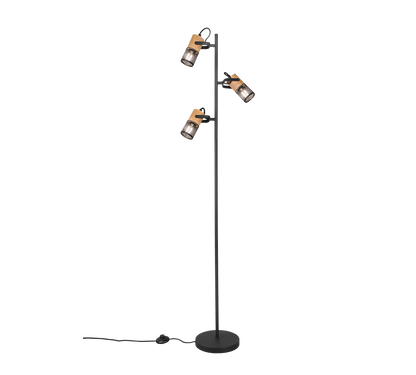 Tosh floor lamp E14 matt black — 404300332