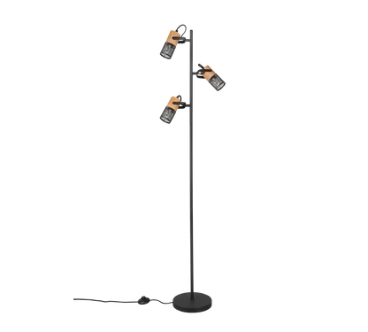 Tosh floor lamp E14 matt black — 404300332