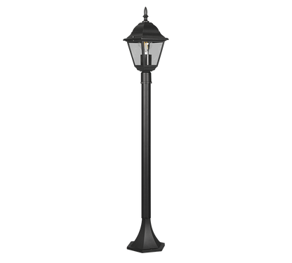 Livenza pole lamp 1-pc 100 cm E27 matt black — 405760132