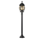 Elvo pole lamp 1-pc 100 cm E27 matt black — 406960132