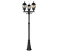 Elvo pole lamp 3-pc 240 cm E27 matt black — 406960332