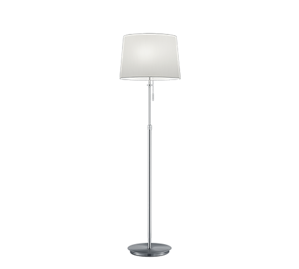 Lyon floor lamp 3xE27 brushed steel — 409100307