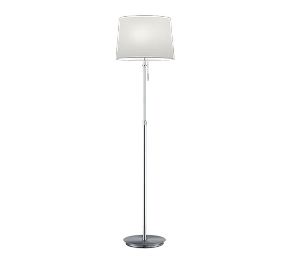 Lyon floor lamp 3xE27 brushed steel — 409100307