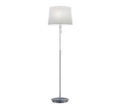 Lyon floor lamp 3xE27 brushed steel — 409100307