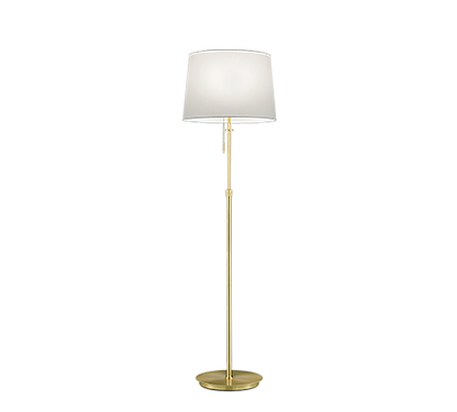 Lyon floor lamp 3xE27 matt brass — 409100308