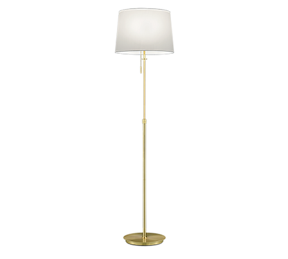 Lyon floor lamp 3xE27 matt brass — 409100308