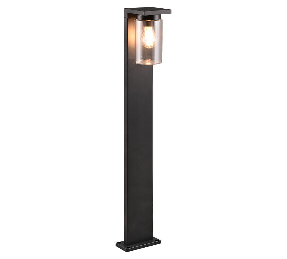 Ardila pole 100 cm E27 matt black dusk sensor — 411660132