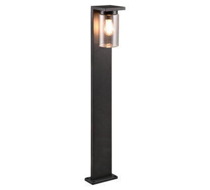 Ardila pole 100 cm E27 matt black dusk sensor — 411660132