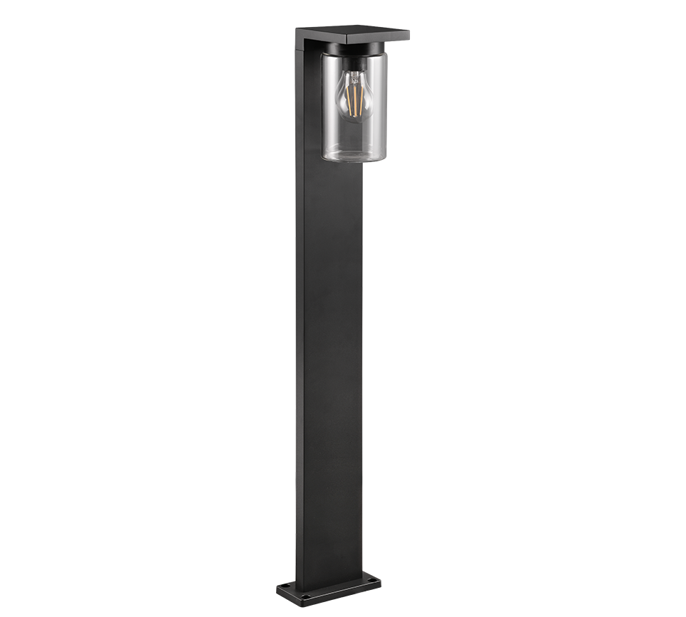 Ardila pole 100 cm E27 matt black dusk sensor — 411660132