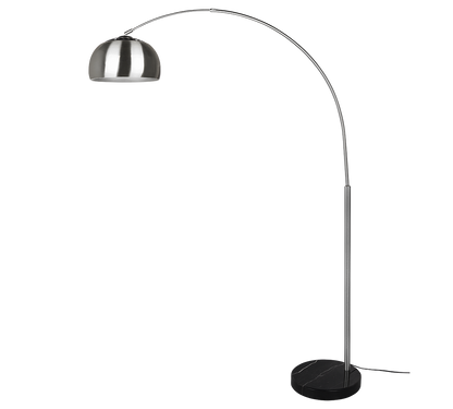 Argentina floor lamp E27 brushed steel — 411700107