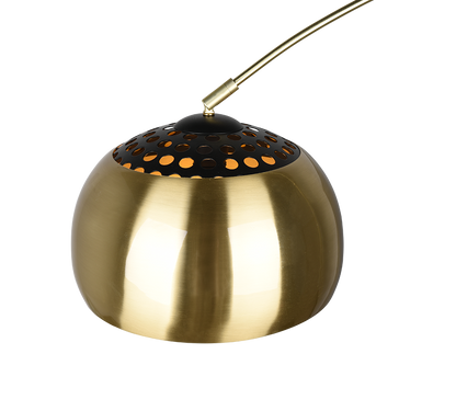 Argentina floor lamp E27 matt brass — 411700108