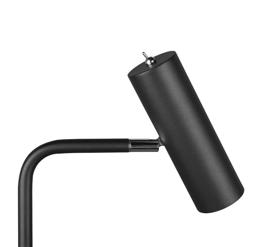 Marley floor lamp GU10 matt black — 412400132
