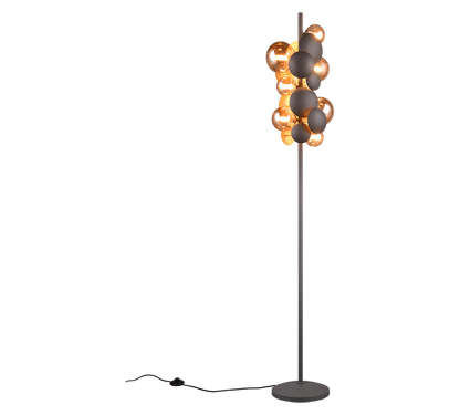 Bubble floor lamp 7xG9 anthracite — 417400742