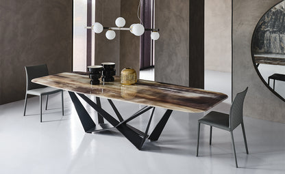 Cattelan Italia Table SKORPIO Crystalart