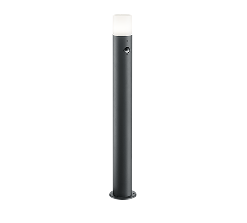 Hoosic pole 80 cm E27 anthracite motion sensor — 422260142