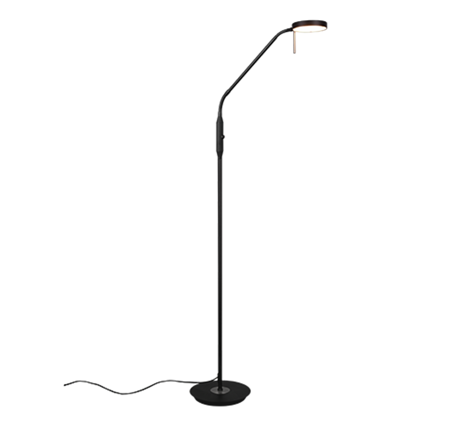 Monza LED floor lamp matt black — 423310132