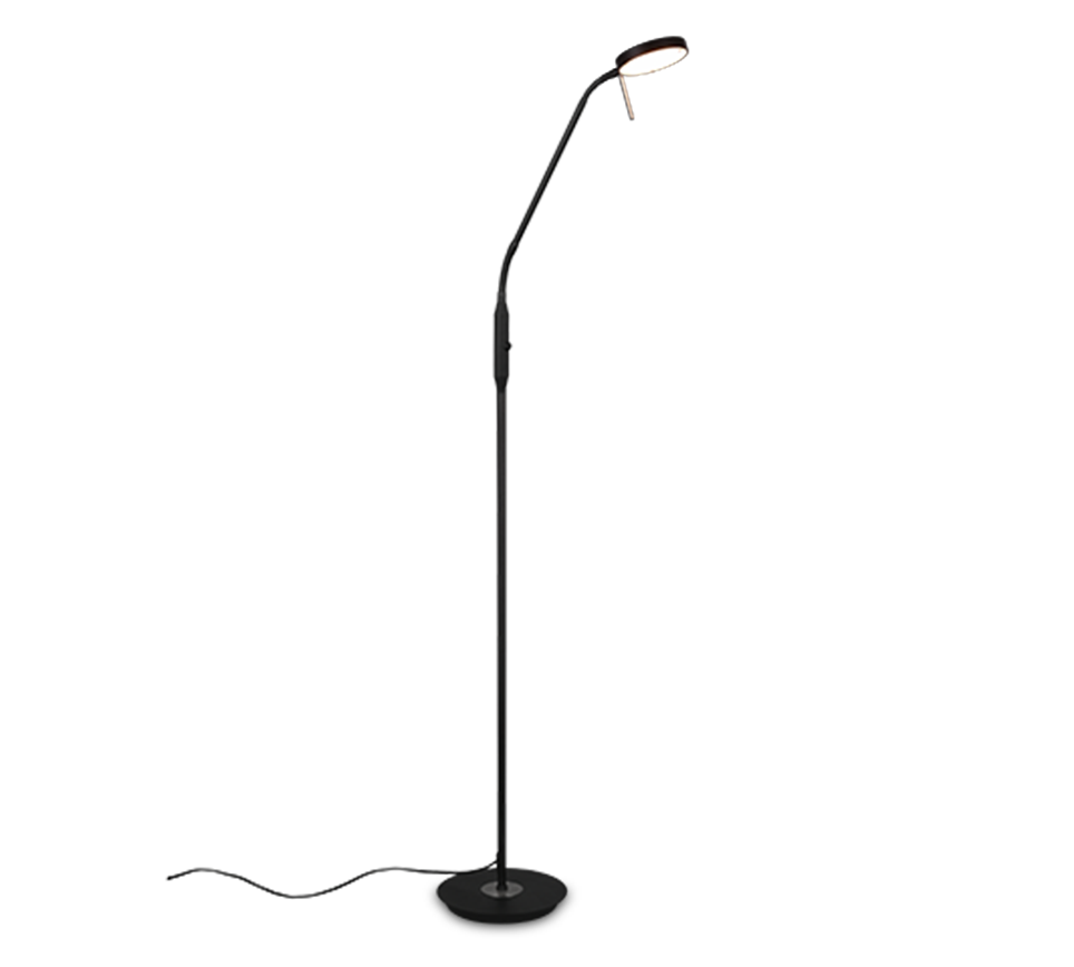 Monza LED floor lamp matt black — 423310132